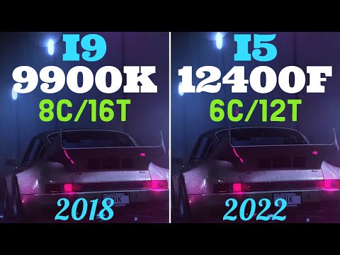i5 12400F vs i9 9900K - Test in 10 Games