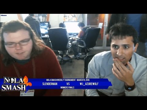 NOLA Smash Weekly 3/15: Winners Finals - Slenderman vs WJ_AzureWolf