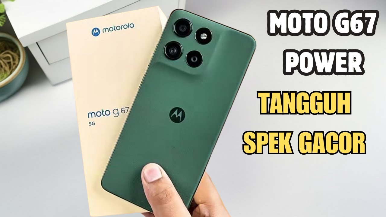 BARU‼️MOTOROLA G67 POWER 5G | PERFORMA LEBIH NGEBUT DAN BATERAI BADAK