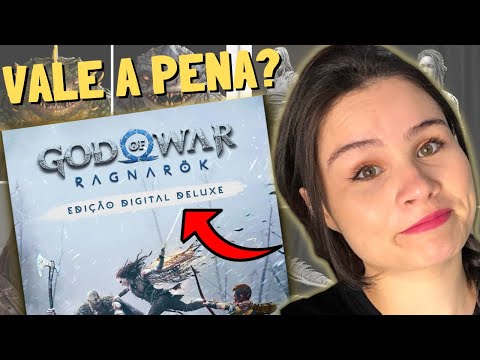 Mostrando TUDO da VERSÃO DIGITAL DELUXE de GOD OF WAR RAGNAROK