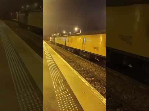 *PURE THRASH* Decibel Reading of Class 37 POWERING out of Newton