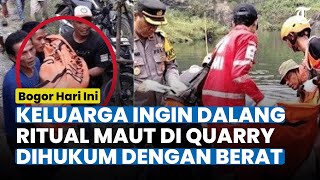SOSOK DALANG Ritual Maut Danau Quarry Bogor Terkuak, Ternyata Seorang Dukun Kini Nasibnya Pilu