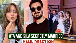 Sila Turkoglu and Ata Yildiz Got Secretly Married !Halil Ibrahim Ceyhan Reaction