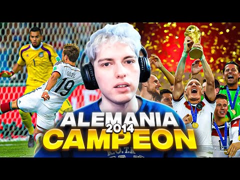 DAVOO XENEIZE REACCIONA A ALEMANIA CAMPEON MUNDIAL 2014 - FORZA CHAMPIONS