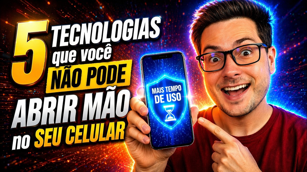 PARE DE ERRAR! 5 COISAS que SEU CELULAR novo DEVE TER!