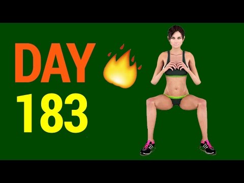 Day 183 - Daily Workout Plan: BURN CALORIES AT HOME (106 Calories)
