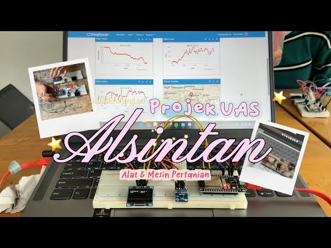 Monitoring Mikroklimat Pertanian Berbasis ESP32 dengan ThingSpeak
