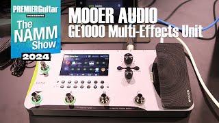 Video thumbnail for Mooer Audio GE1000 Multi Effects Unit Demo | NAMM 2024 by Premier Guitar