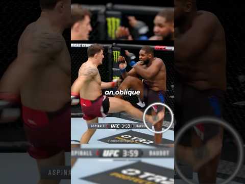 Sneaky Calf Kick Counter 😶‍🌫️🦵#ufc