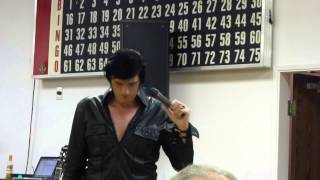 Elvis Tribute Adam Fitzpatrick singing Peace in the Valley