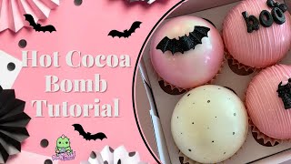 Halloween Glam Hot Cocoa Bombs | How To Make Cocoa Bombs