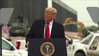 トランプ大統領 Border Wallを訪問 12.01.2021 @The Independent