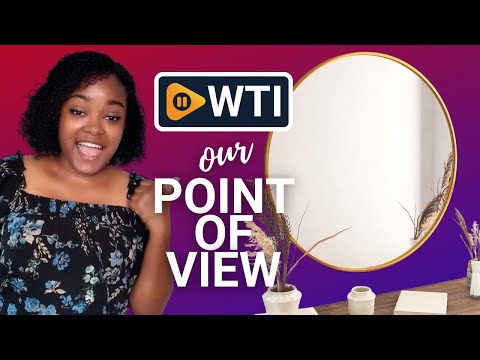 Gold Circle Wall Mirror 36 Inch Round Wall Mirror for Entryways - WTI product video review