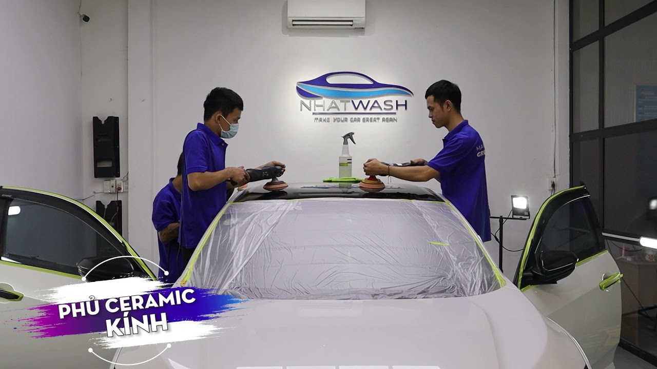 Phủ CERAMIC 9h+ 2layer Toyota Camry tại Nhatwash