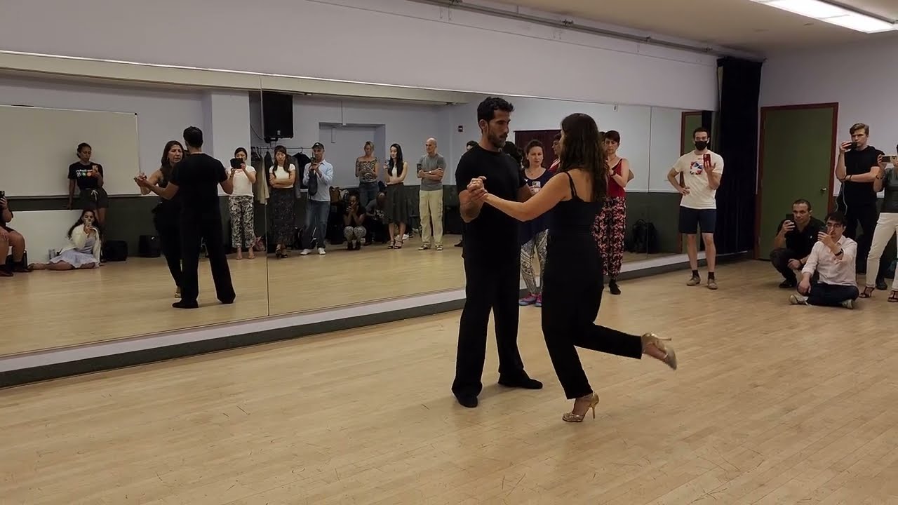 Argentine tango workshop: "Los Totis" Christian Márquez & Virginia Gómez - BoleosTechnique