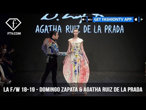 Domingo Zapata & Agatha Ruiz De La Prada LA Fashion Week Fall/Winter 2018 | FashionTV | FTV