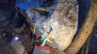 Video thumbnail of Alla canna del gas, 7b. Selvapiana