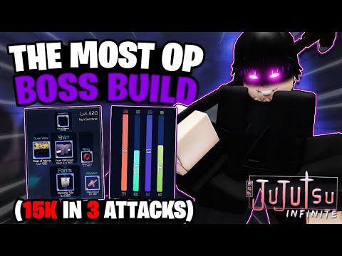 THIS *OP* BUILD ONE SHOTS BOSSES! | Jujutsu Infinite