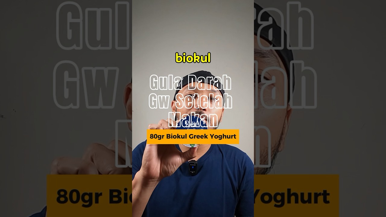 My Blood Sugar After Eating 80g Greek Yogurt #diabetes #bloodsugar #bloodsugar #insulin