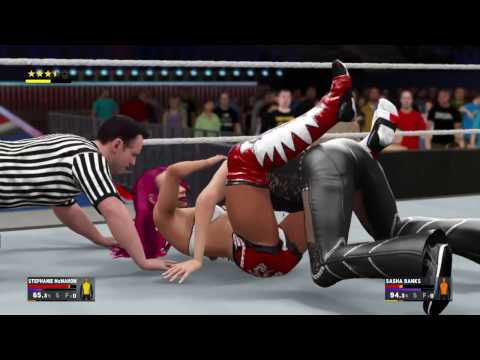 WWE 2K17 - WRESTLEMANIA - Sasha Banks vs Stephanie McMahon