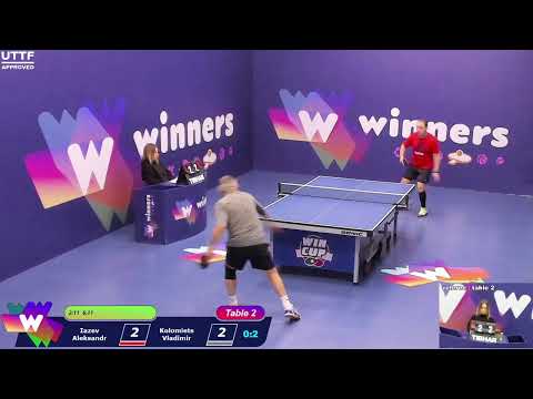 WINners CUP table 2  16.01 Iazev Aleksandr - Kolomiets Vladimir  14:00