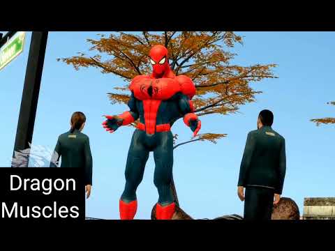 Spider man Deserve Muscles Growth Transformation Animation