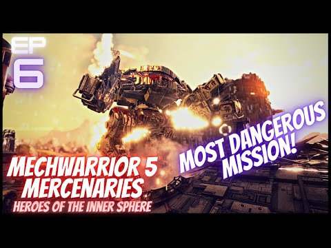 Let's Play MECHWARRIOR 5 MERCENARIES | EP6: CARAPACE KING CRAB