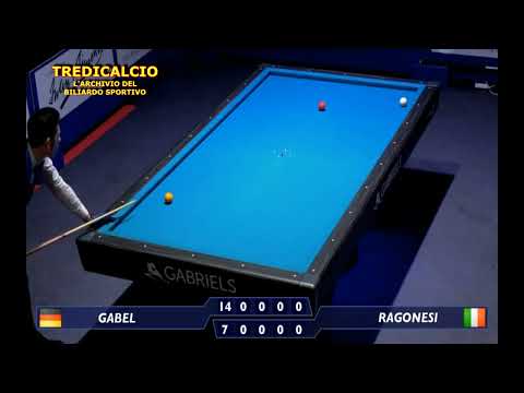 RAGONESI  vs GABEL FINALE 15° CAMPIONATO EUROPEO BILIARDO JUNIORES 2017 @TREDICALCIO