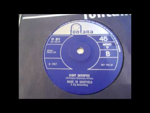 Made In Sheffield - Right Satisifed      Rare UK Mod Dancer