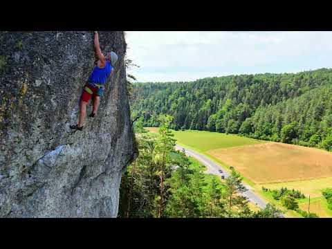 Climbing Frankenjura, Dooser Wand, Bülters Erben (6c+)