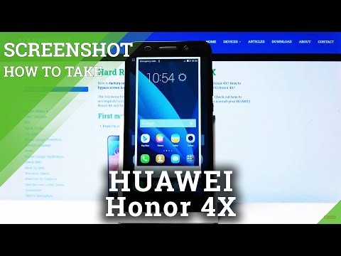How to Take Screenshot in HUAWEI Honor 4X – Screen Capturing