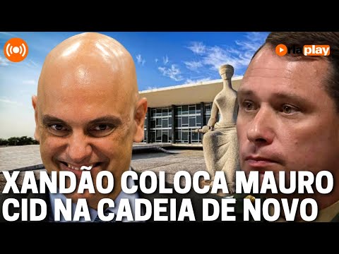 Xandão prende Mauro Cid de novo | Debate na Redação 