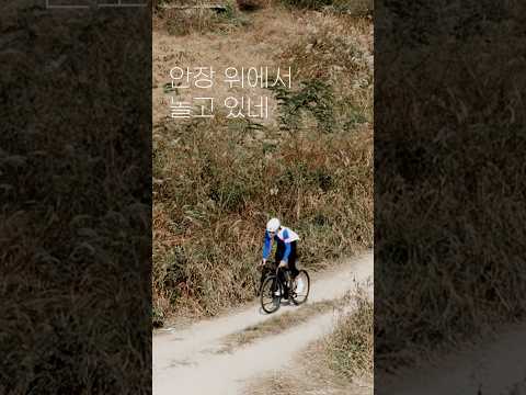 안장 위에서 완전히 놀고 있는 느낌