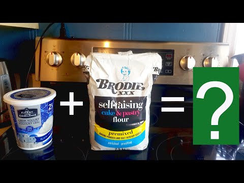 Two Ingredient Pizza Dough Recipe [THE EASIEST...