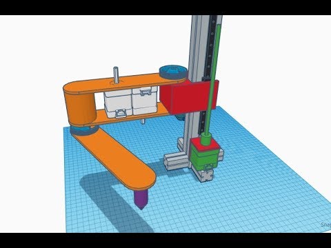 scara 3d printer part 1
