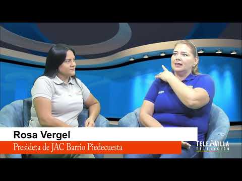 Rosa Vergel Presidente de JAC Barrio Piedecuesta