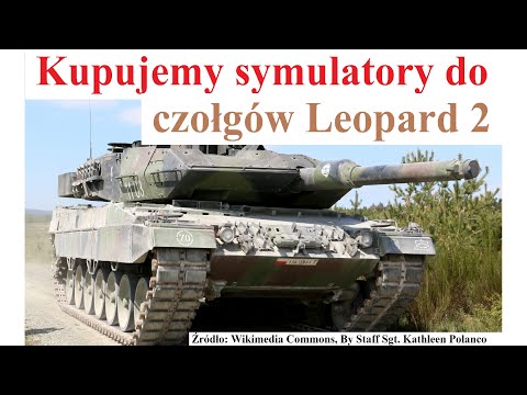 We buy simulators for Leopard 2 tanks