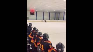 NHL'S future star brendan L'hirondelle with the shootout goal against enoch, March 19, 2017