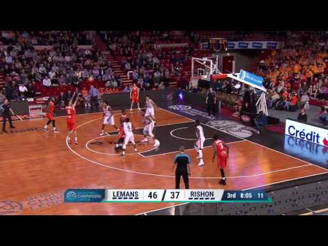 Highlights of Maccabi Rand Media in loss to Le Mans Sarthe  11 22 2016