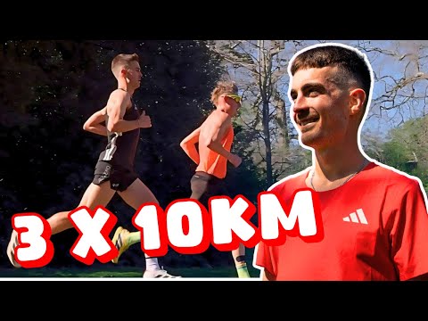 London Marathon... I'm Ready | 3 x 10k HUGE Marathon Session