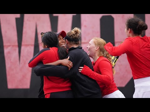 NC State Women's Tennis Final Point vs Tennessee (Sweet 16 Birth)  5/7/2022 I Tuffy Talk