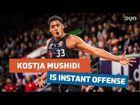 Kostja Mushidi von der BG Göttingen liefert ab!🏀