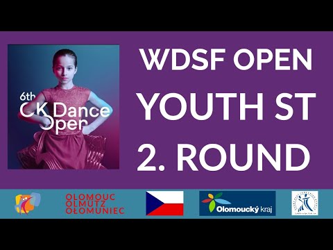 OK DANCE OPEN 2019 | OLOMOUC, 19.5. | WDSF OPEN YOUTH ST | 2. ROUND