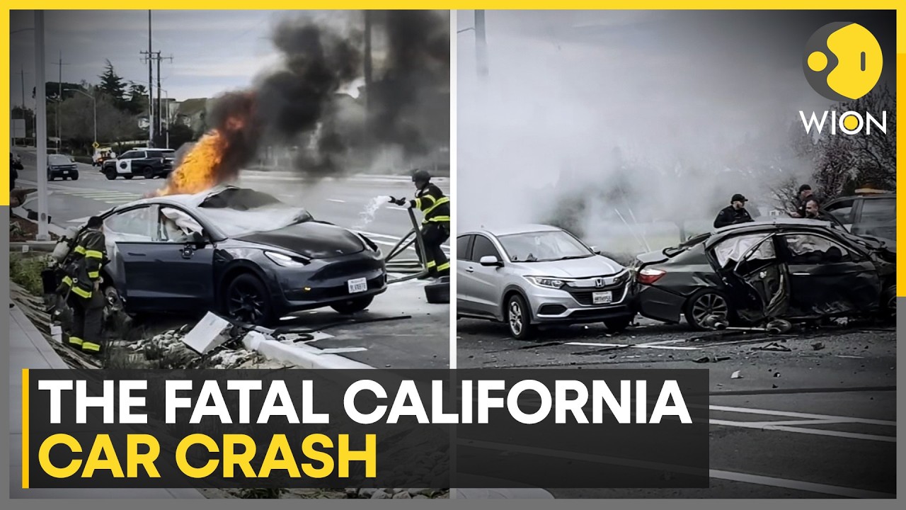 California Car Chase Ends In Fatal Crash | WION News