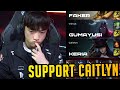 Keria Brings Support Caitlyn To LCK - T1 vs KDF Highlights  - LCK Spring 2023