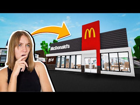 Новый МАКДОНАЛЬДС в Брукхейвен РП Роблокс! Открыла СВОЙ МАК в Brookhaven RP Roblox