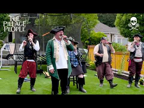 Buccaneer (end clip) Live at a Private Party #katyperry #pirates #pirateband #acapella