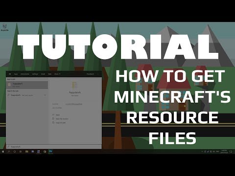 How to get resource pack files from Minecraft