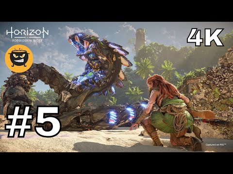 Horizon Forbidden West PL | odc. 5 | Szczypta Odwagi + Kolcogrzbiety (Wsztrzymano)