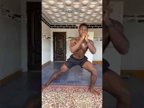 Home legs workout (no equipment)